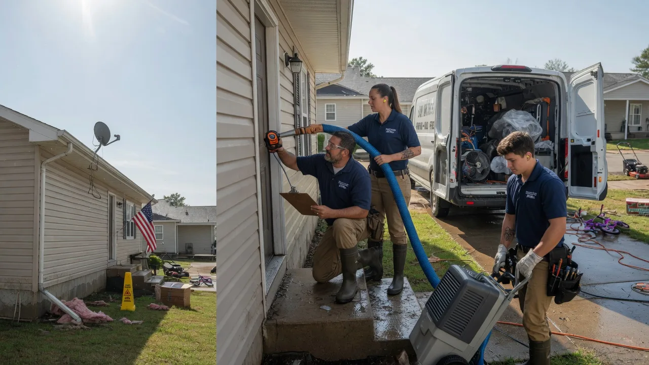 Ceiling Water Damage Restoration in Check, VA near me