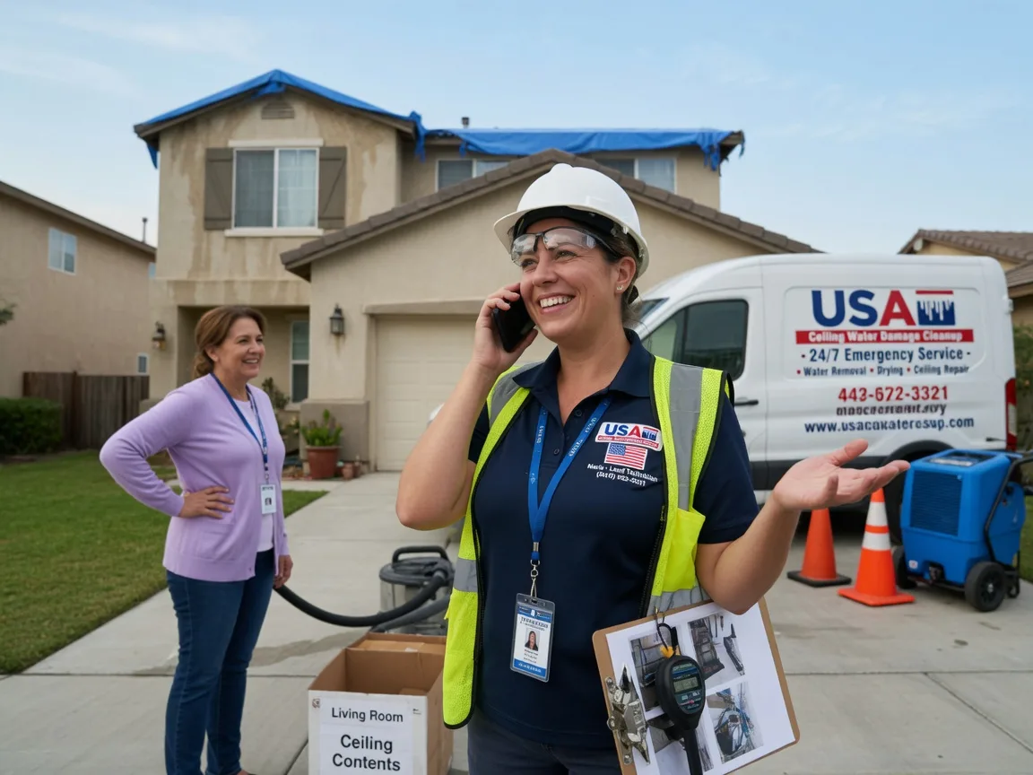 Ceiling Water Damage Restoration Check, VA FAQs